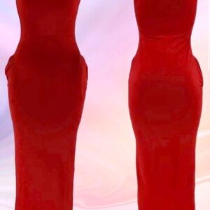 Women’s Halter Maxi Bidycon Dress